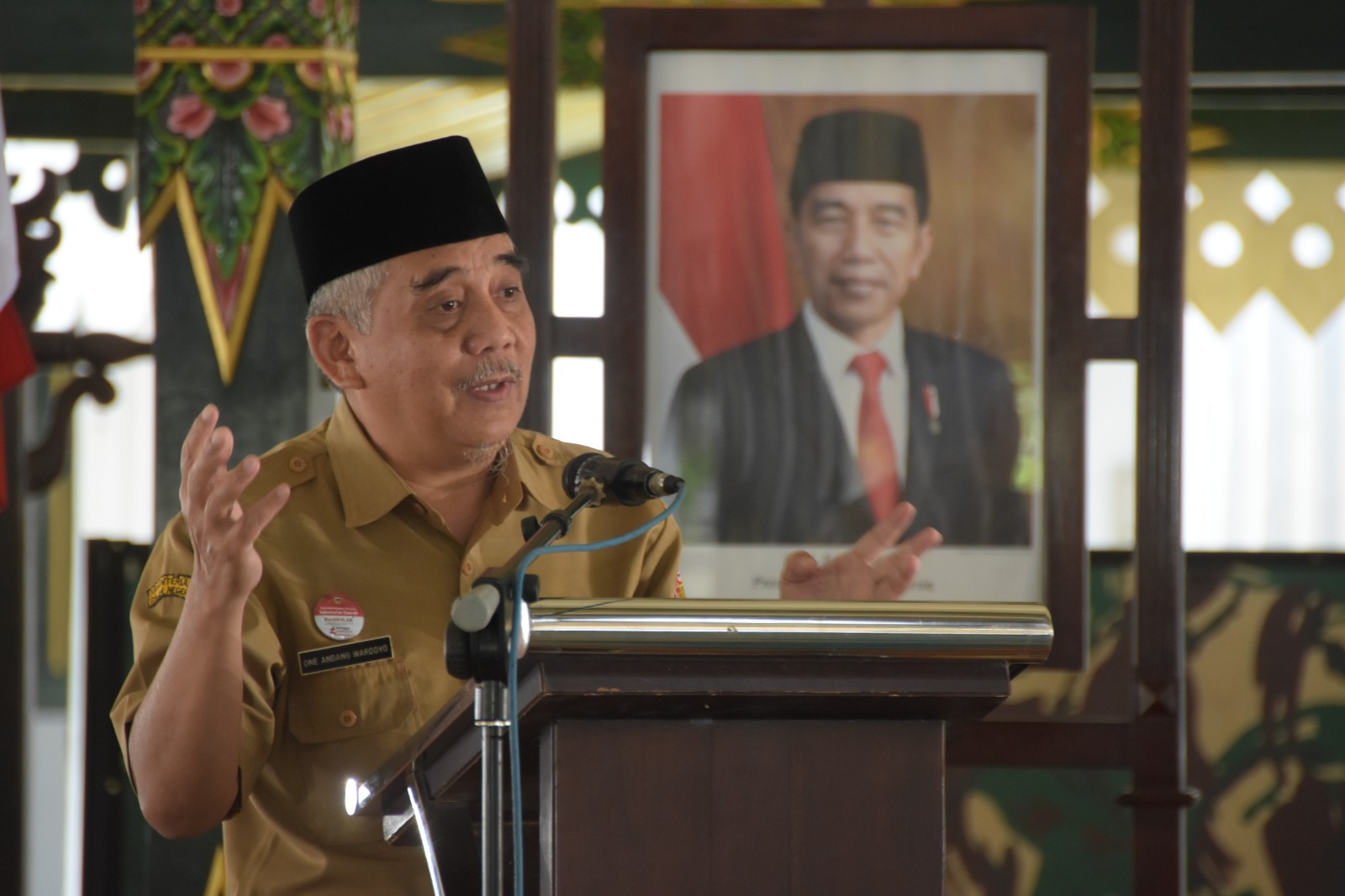 Sekda Kabupaten Wonosobo One Andang Wardoyo