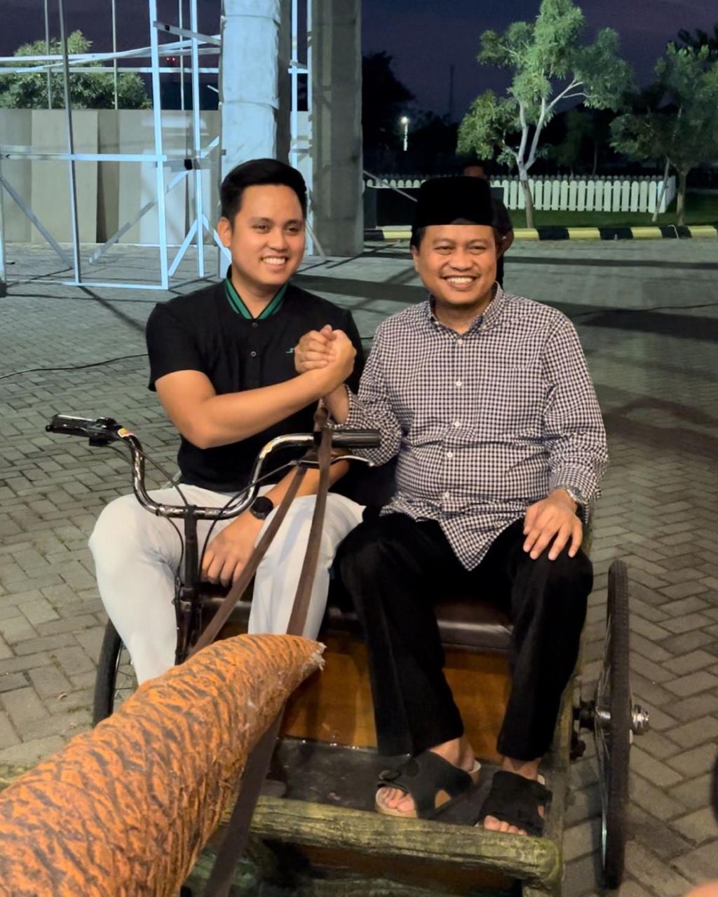 Dico dan Gus Yusuf melakukan pertemuan belum lama ini.