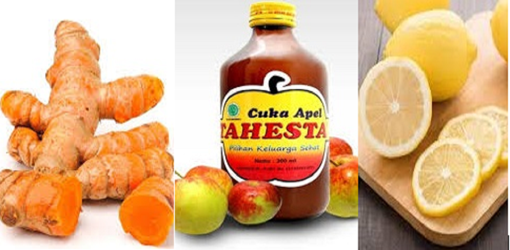 Ada ramuan herbal yang bisa mengatasi asam urat para emak-emak. Yakni, dengan ramuan cuka apel, kunyit dan lemon.