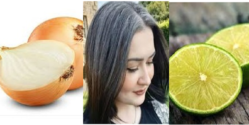 Masker jeruk nipis dan bawang bombay mengandung bahan terbaik yang bisa membantu menutrisi rambut dan menghilangkan uban.