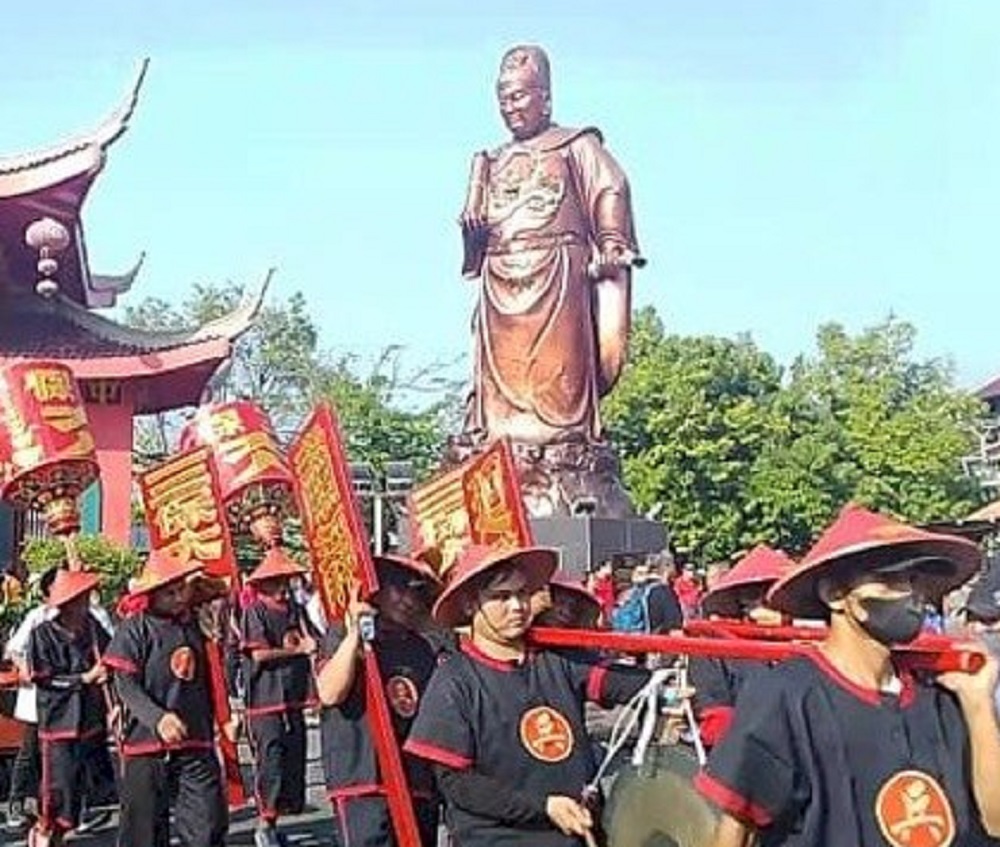 Perayaan Hari Kedatangan Sam Poo Tay Djien atau Laksamana Cheng Ho ke- 619 tahun dan kirab budaya, Minggu (4/8/2024).&nbsp;