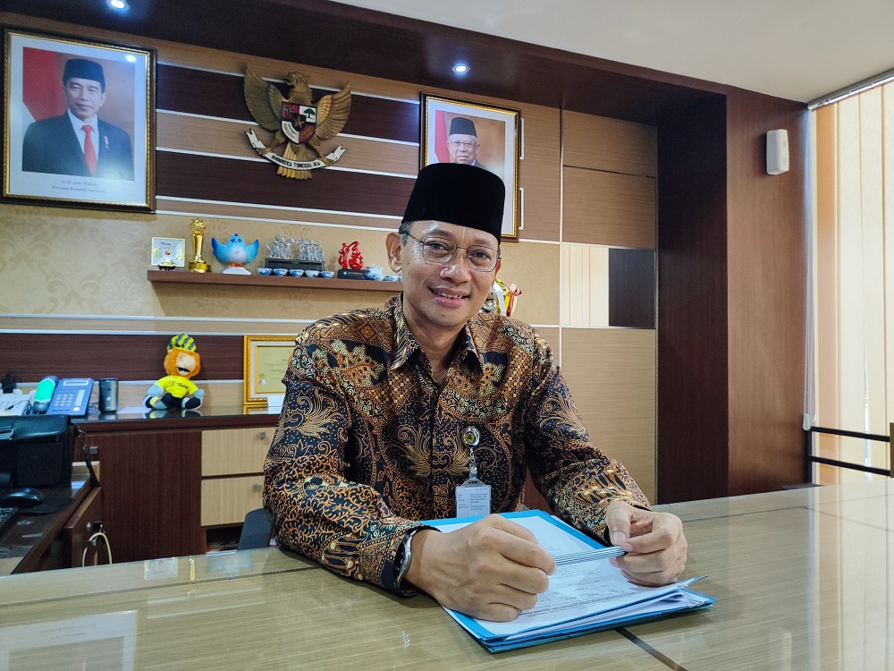 Kepala Dinas Kepemudaan, Olahraga, dan Pariwisata (Disporapar) Provinsi Jawa Tengah Agung Hariyadi