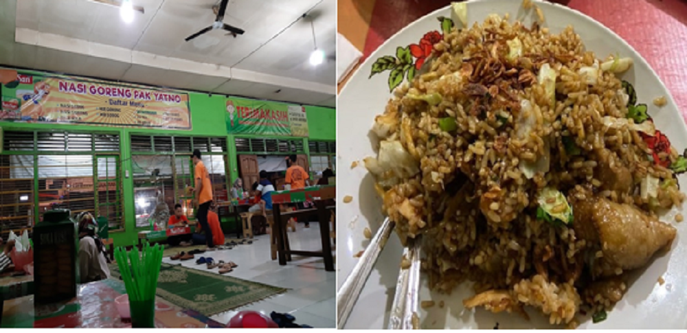 Nasi goreng magelangan dimasak dengan bumbu halus, yaitu bawang merah, bawang putih, cabai merah keriting, cabai rawit merah, kemiri, dan garam.