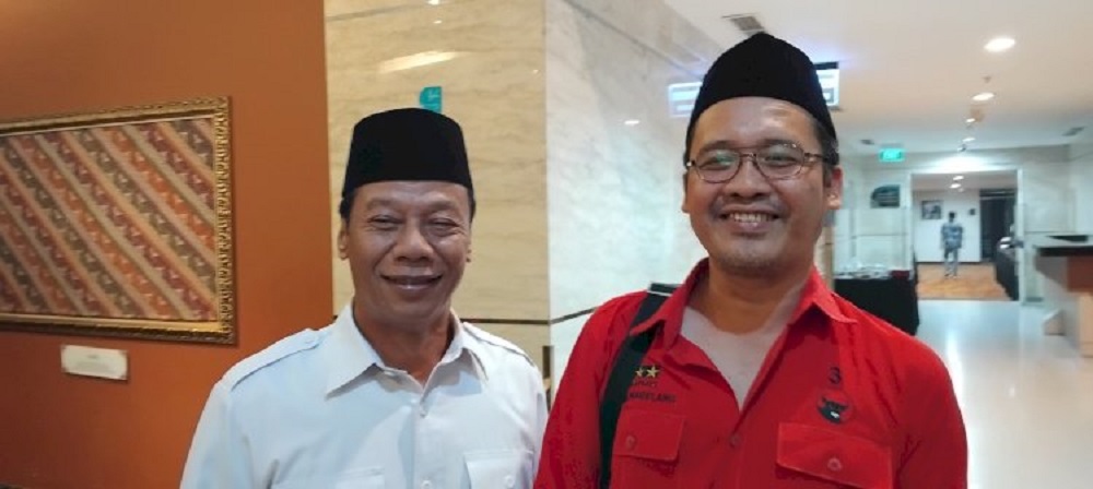 Balon Bupati dan Wakil Bupati Magelang Grengseng Pamuji (kanan) dan Sahid resmi kantongi rekomendasi DPP PDIP, Kamis (22/8/2024).