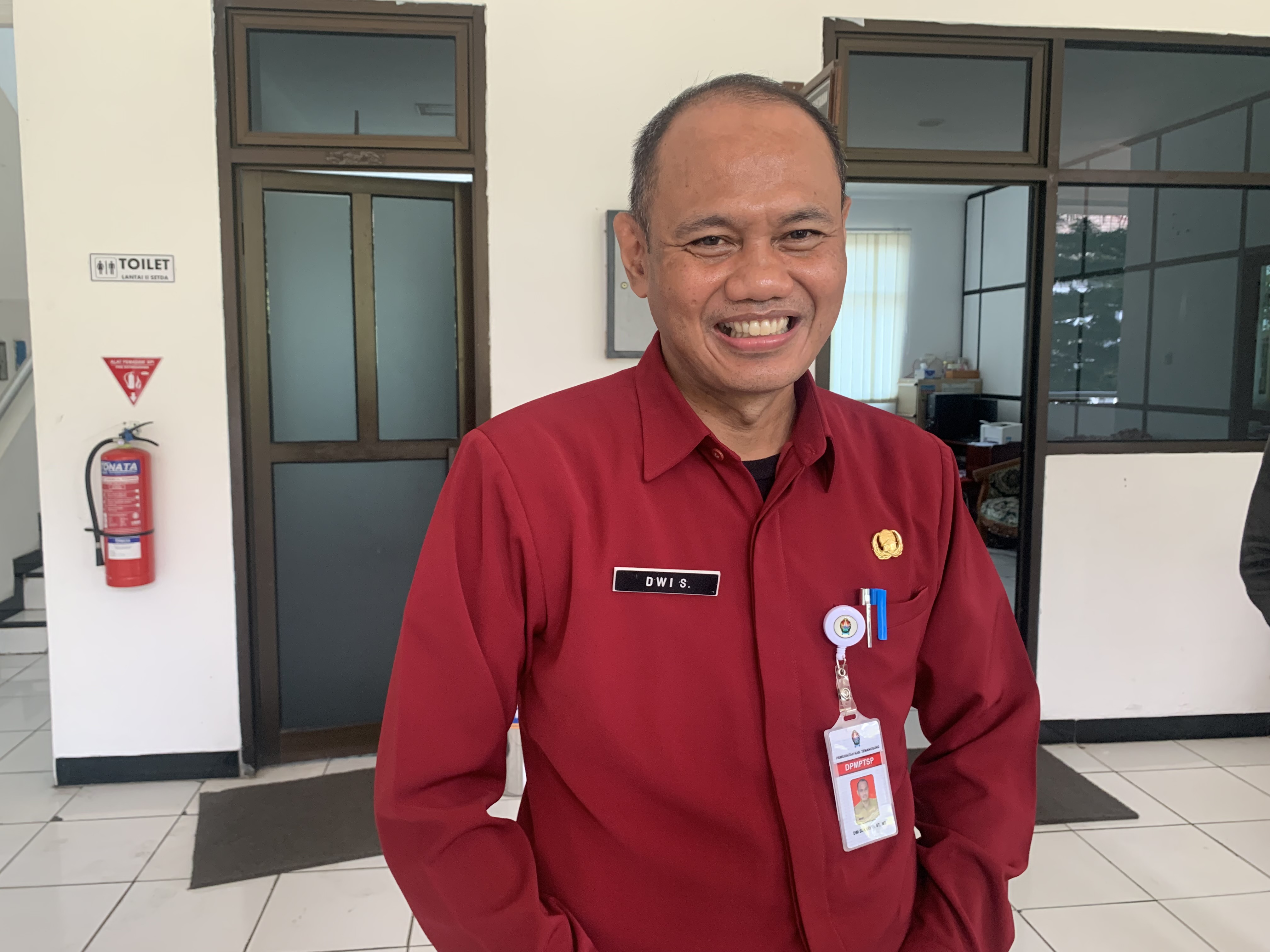 Kepala Dinas Penanaman Modal, dan Pelayanan Terpadu Satu Pintu (DPMPTSP) Kabupaten Temanggung, Dwi Sukarmei