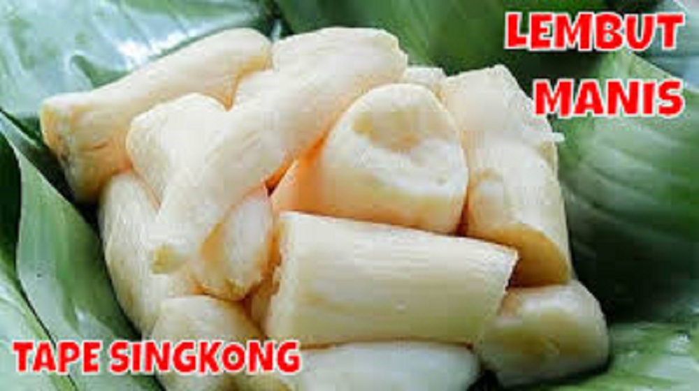Konsumsi tape singkong efektif untuk menurunkan berat badan atau diet.