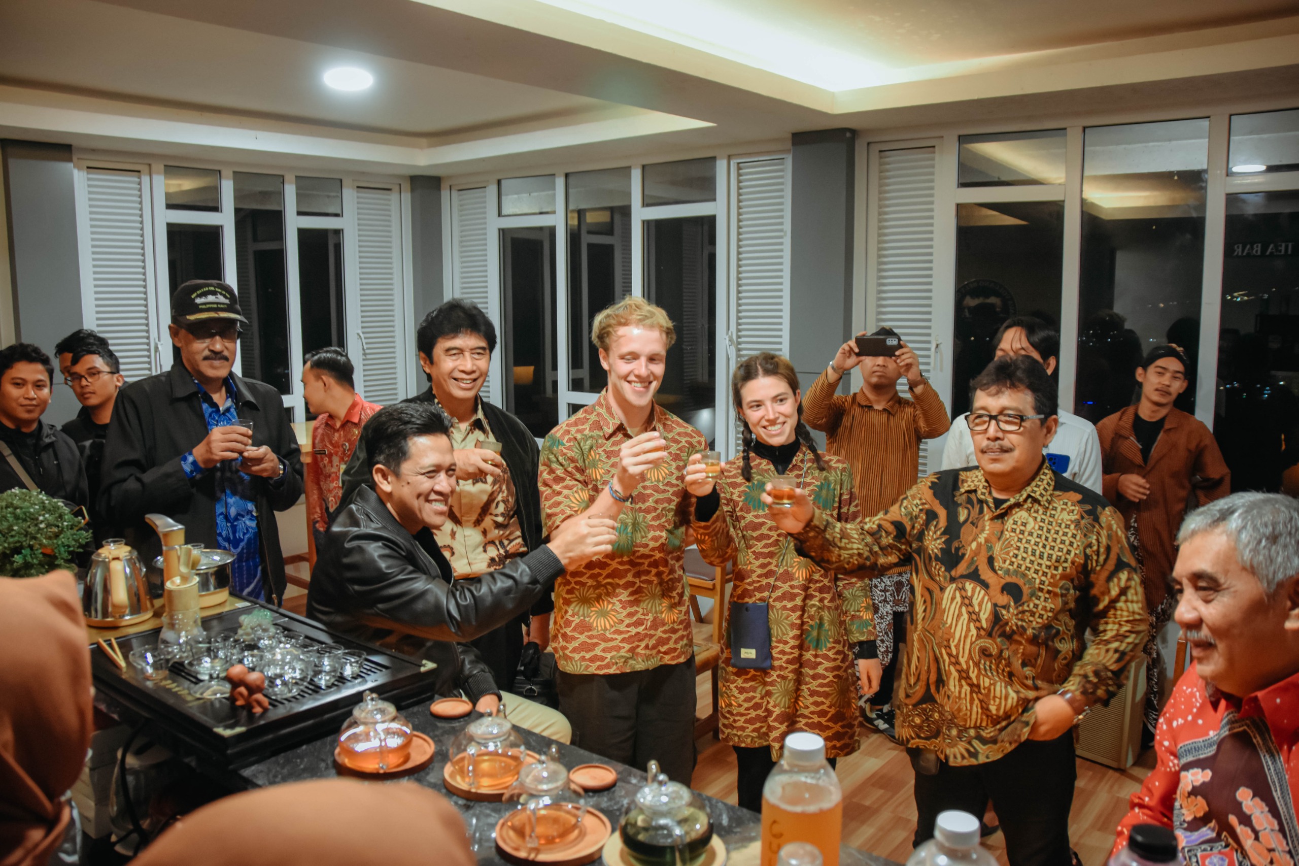 Launching Museum Perkebunan Teh Tambi di kawasan Tambi Tea Resort Wonosobo. Museum ini diklaim pertama kali di Indonesia.