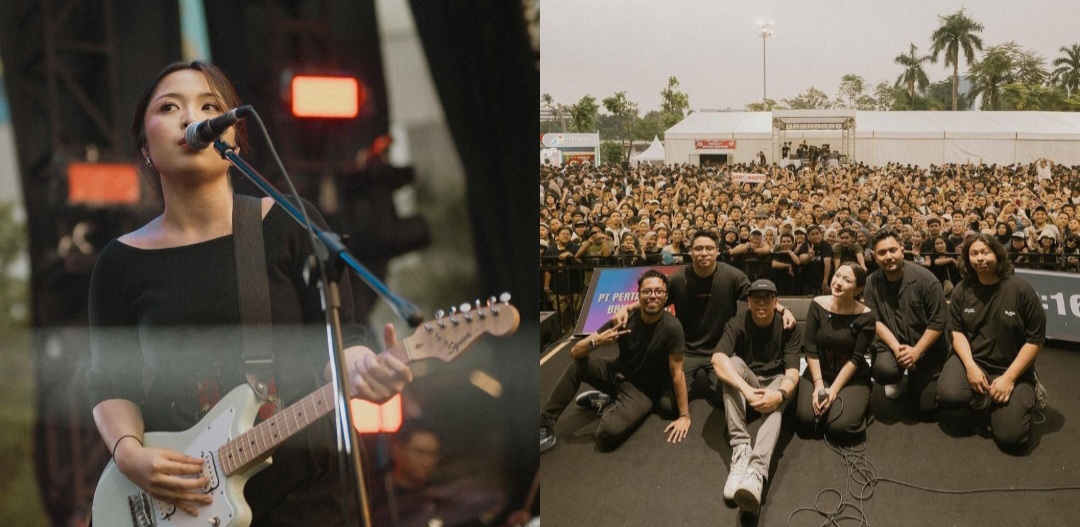 Penampilan Bernadya di Salah Satu Kota