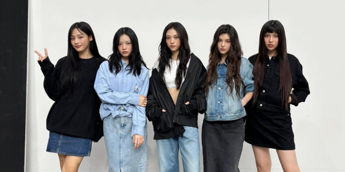 Protes New Jeans terhadap HYBE dalam siaran langsungnya