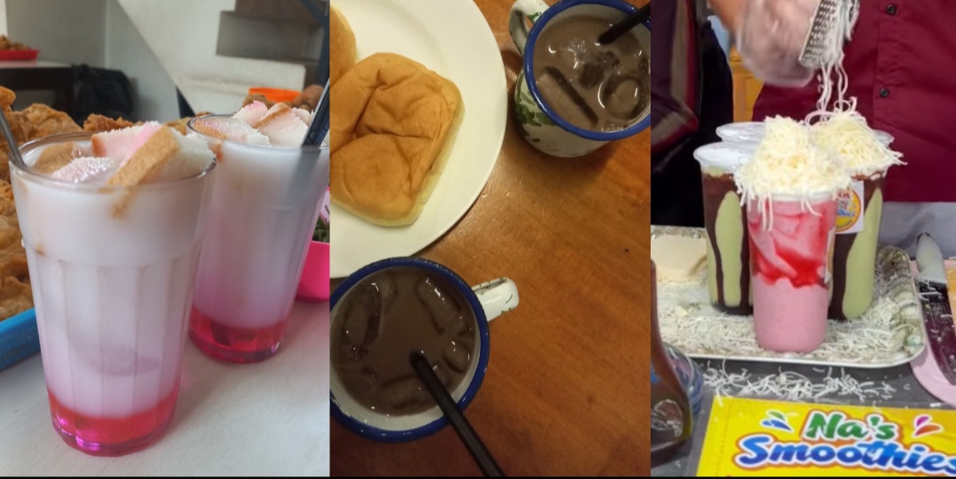 deretan es segar yang ada di Magelang (Es Semanggi. Es Coklat Impian, Na