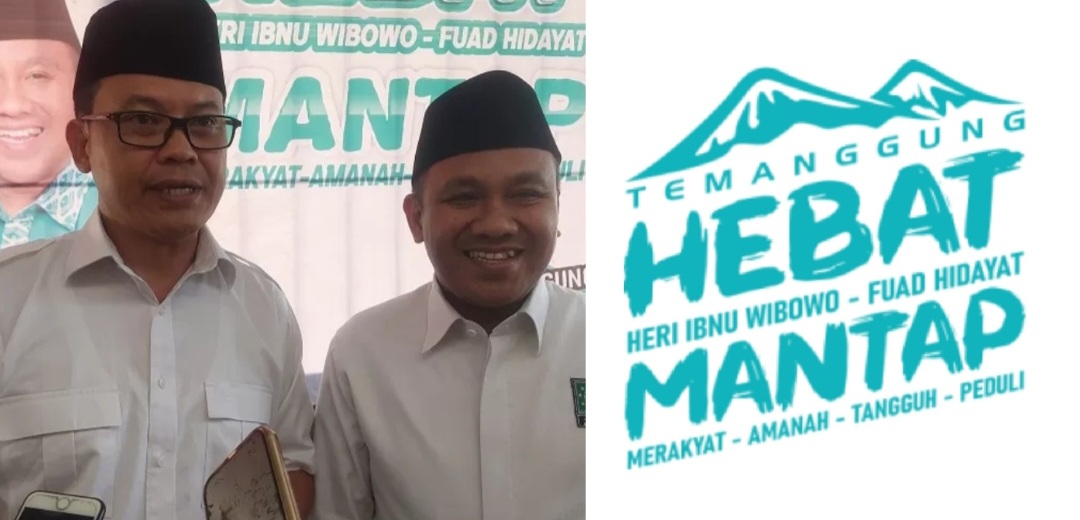 Pasangan Bupati dan Wakil Bupati Temanggung Bowo-Fuad