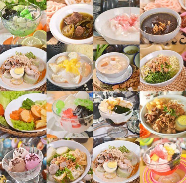 Banyaknya menu Es Murni Magelang