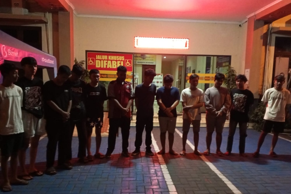 12 Pelajar Tepergok Polisi Sedang Pesta Miras di Kumudasmoro Semarang Barat, Ada Pelajar SMK Semarang dan Kabupaten Kendal&nbsp;