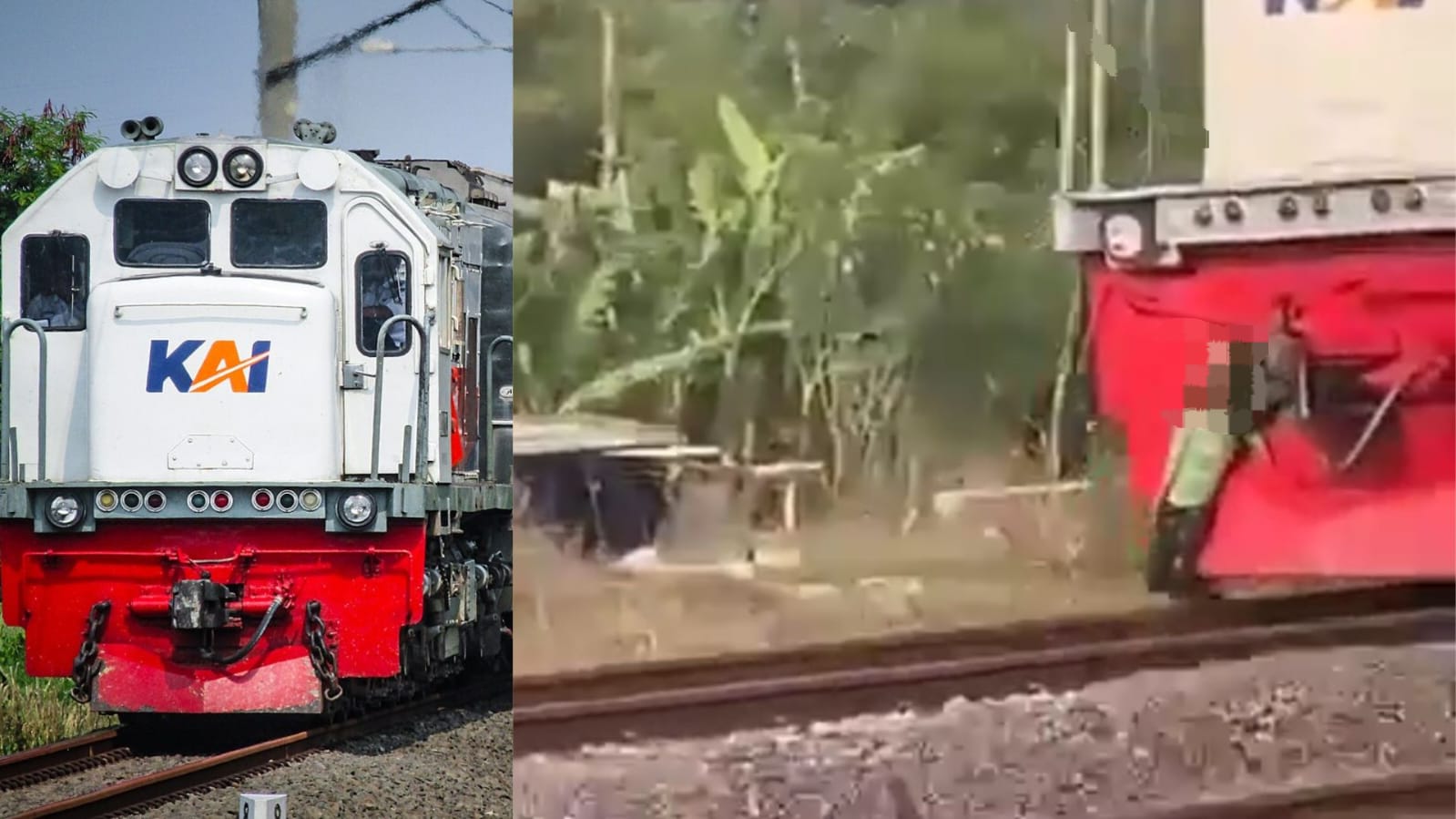 Empat orang tewas tertabrak kereta api saat sedang bermain di tepi rel di Kampung Daringo, Desa Pangulah Selatan, Kecamatan Kota Baru, Kabupaten Karawang, Jawa Barat