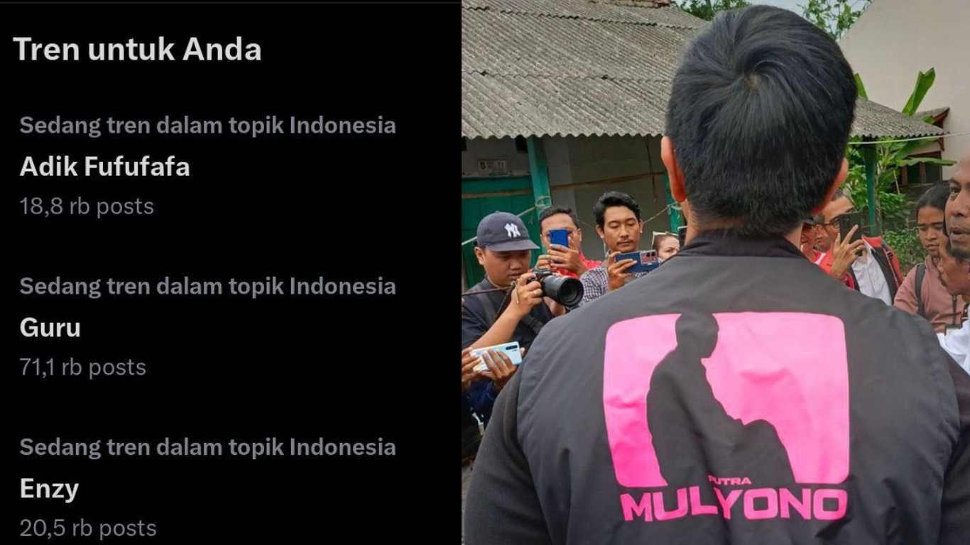 Viral di X saat Kaesang gunakan rompi bertulis
