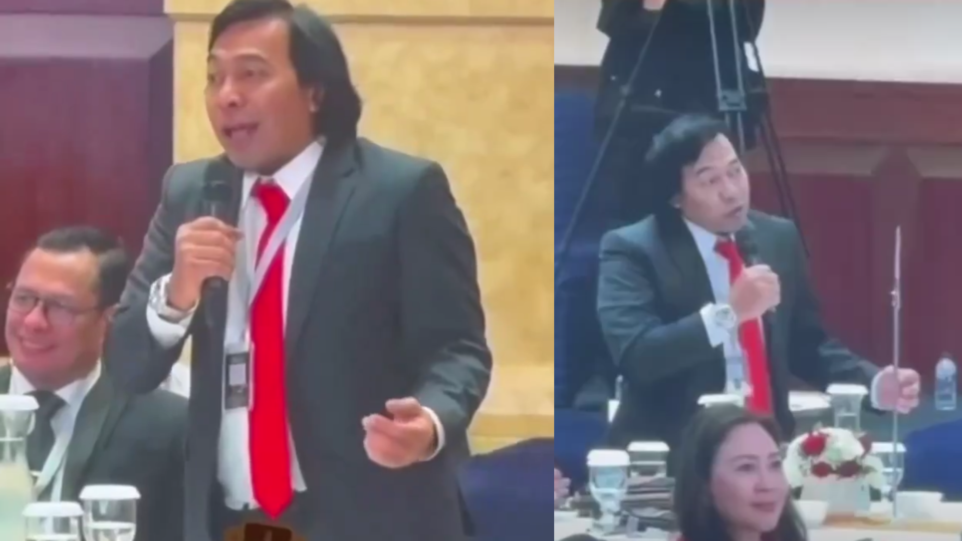 Jadi anggota DPD, Komeng mode serius sampaikan pendapatnya