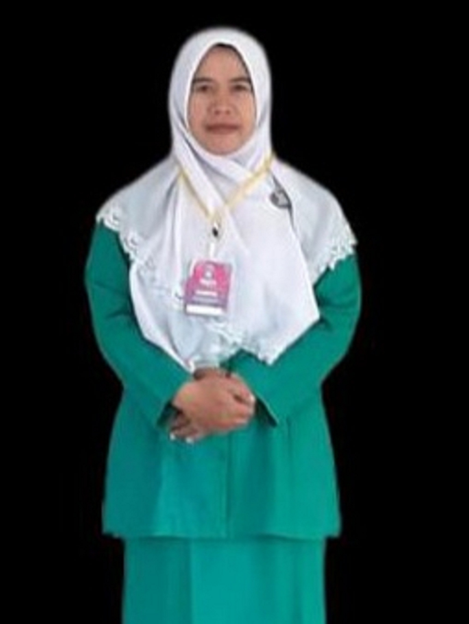 Maryatul Kiptiyah, sekretaris Fatayat NU Kabupaten Wonosobo yang dicalonkan menjadi ketua.