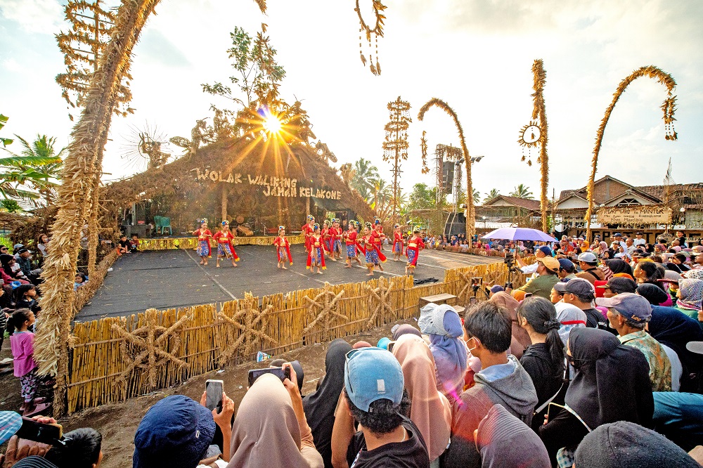 Hari terakhir Festival Lima Gunung dibanjiri pengunjung,  Minggu (29/9/2024)