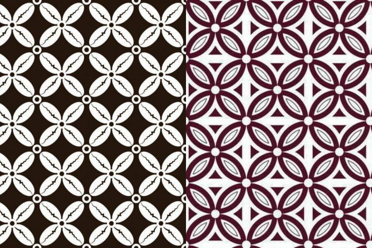 Batik kawung asal Yogyakarta