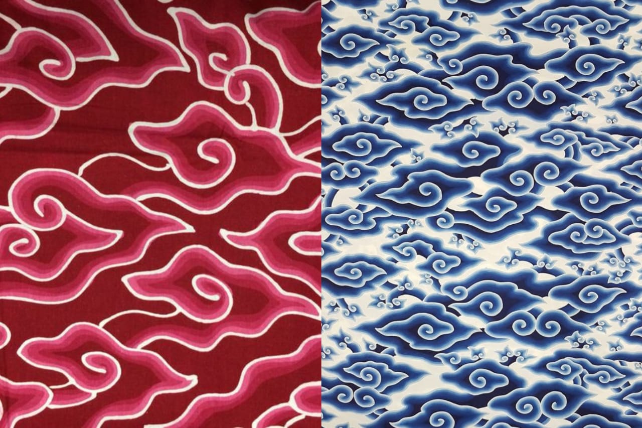 Batik mega mendung asak Cirebon