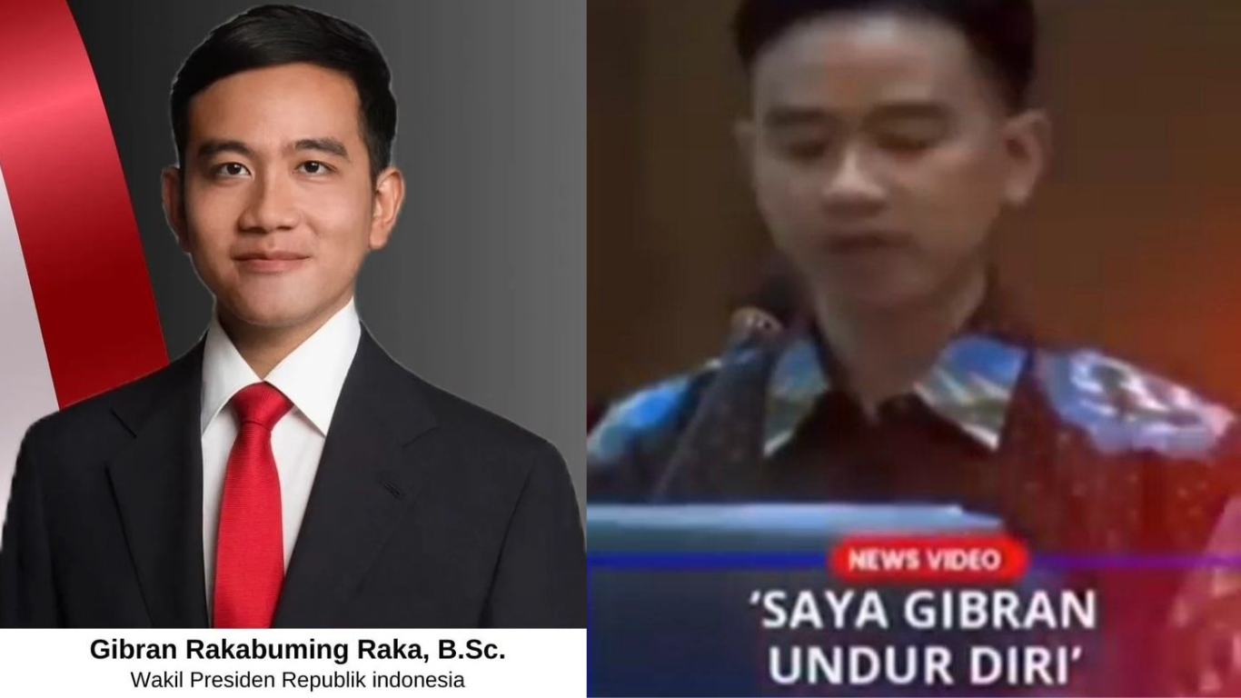 Gibran Rakabuming  Raka, Wakil Presiden terpilih 2025-2029.