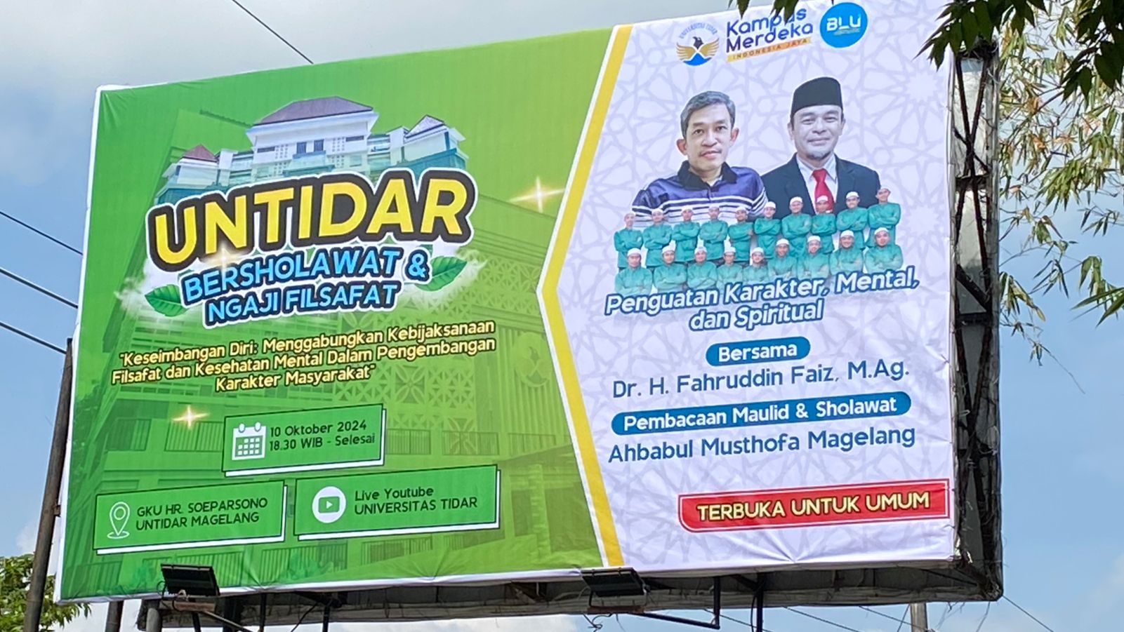 info pengajian dan sholawatan hadir di Kota Magelang