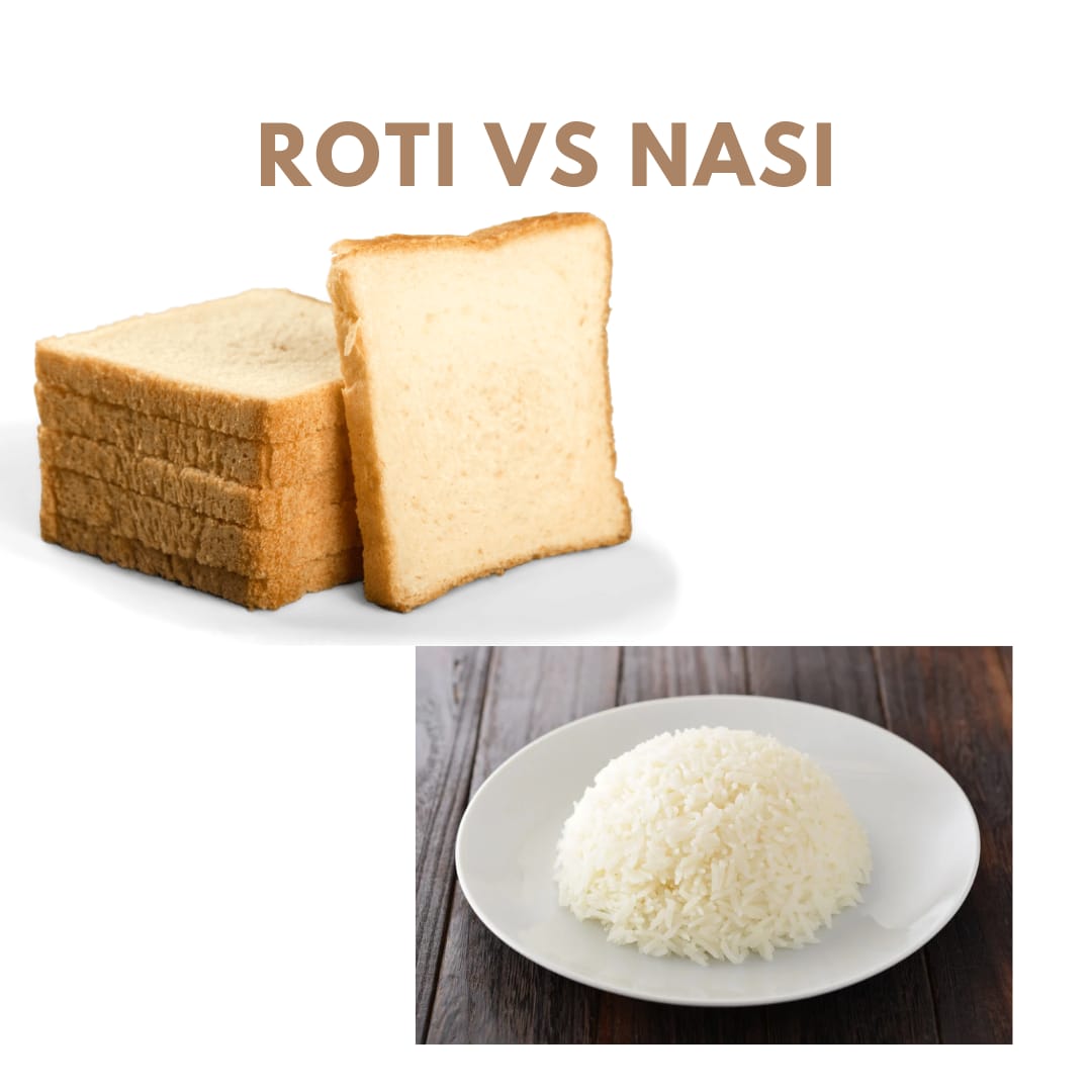 Gambar roti dan nasi