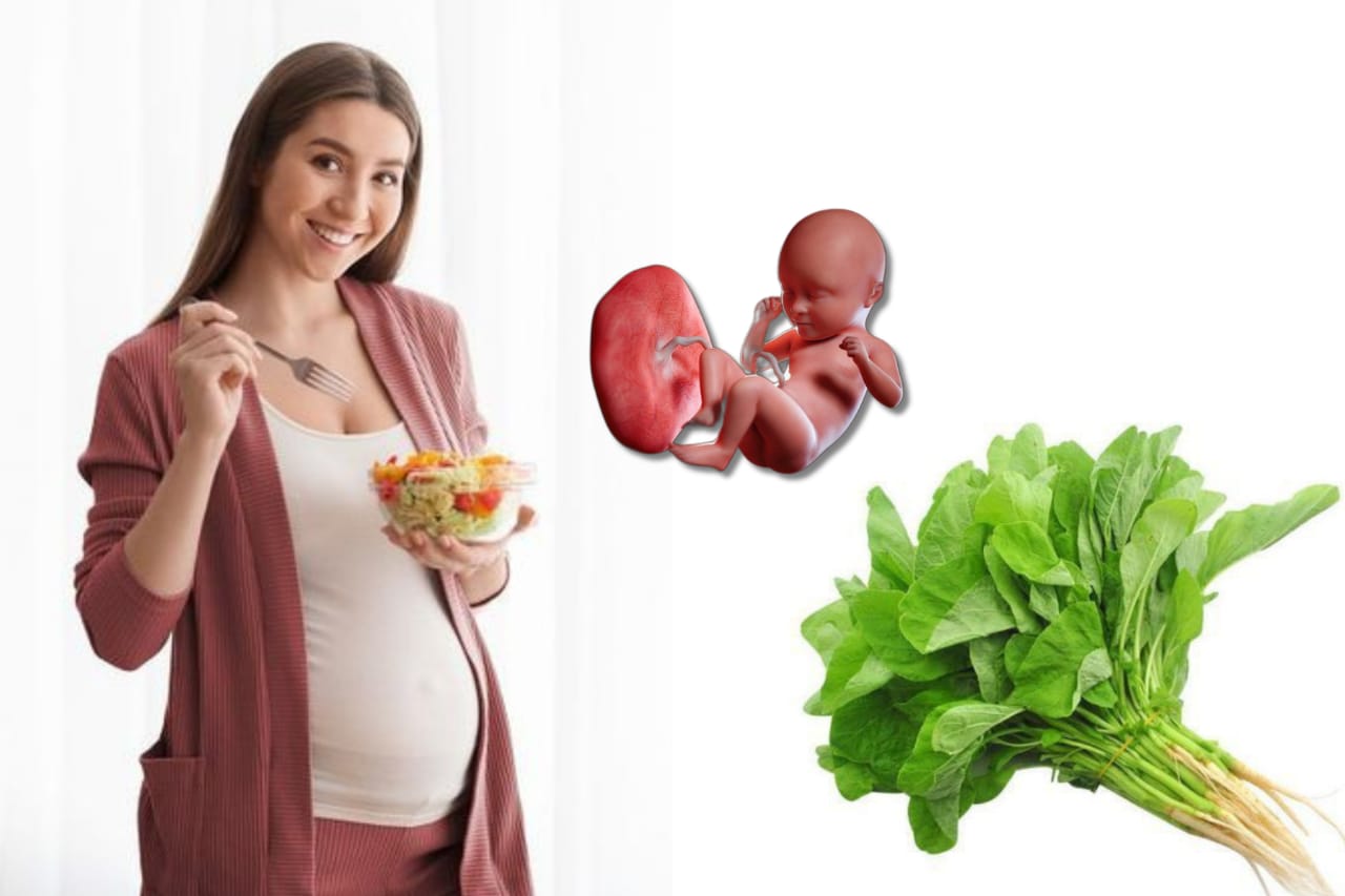 Bayam baik untuk perkembangan janin