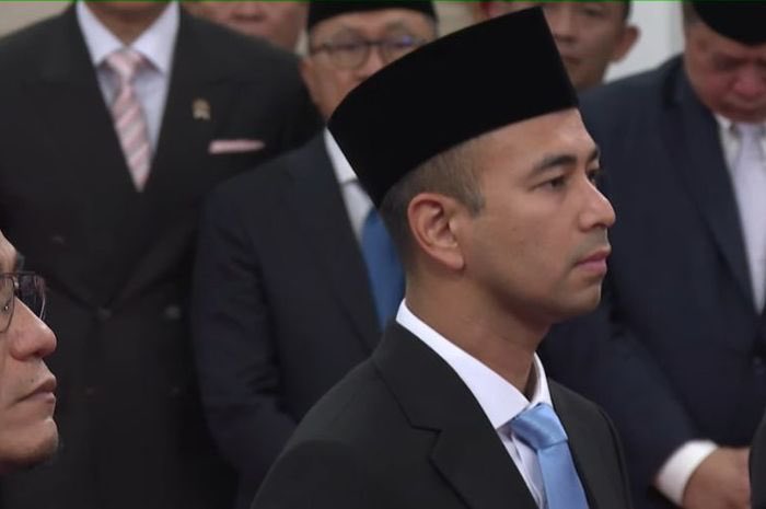 Raffi Ahmad, aktor Indonesia yang sekarang resmi dilantik sebagai Utusan Khusus Presiden.
