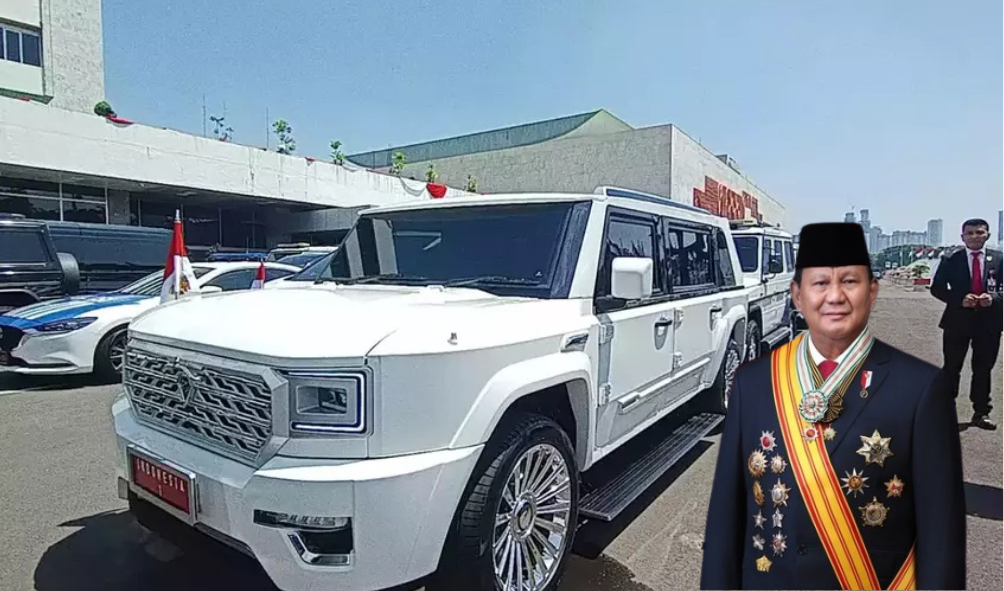 Mobil kepresidenan Prabowo Subianto