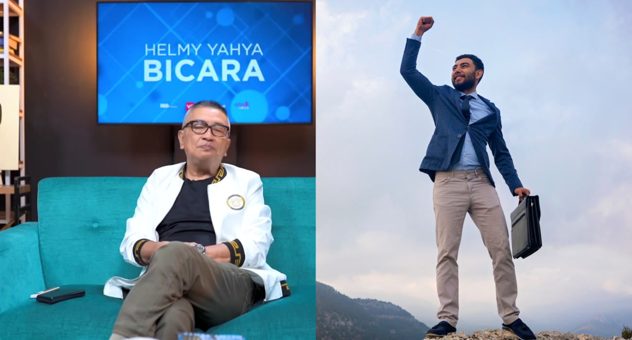 Helmi yahya dalam channel youtube Helmi Yahya Bicara
