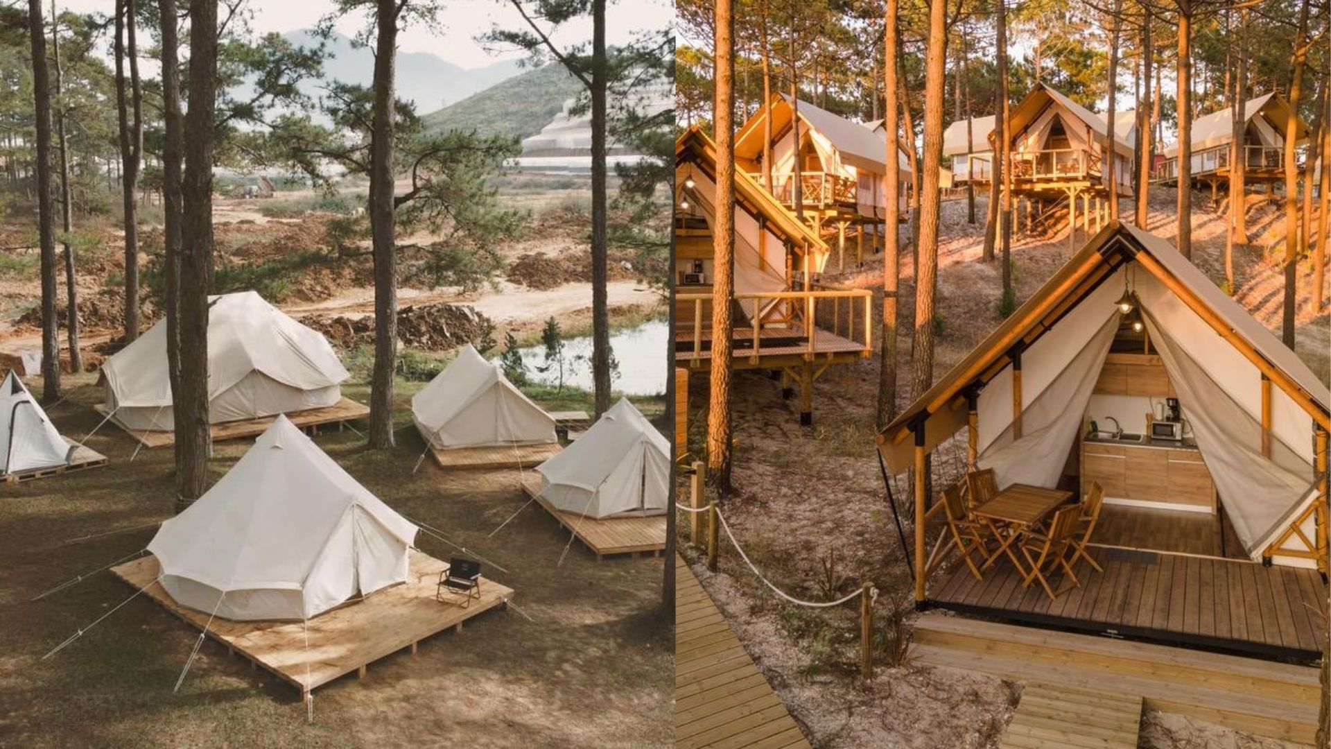 Ilustrasi glamping