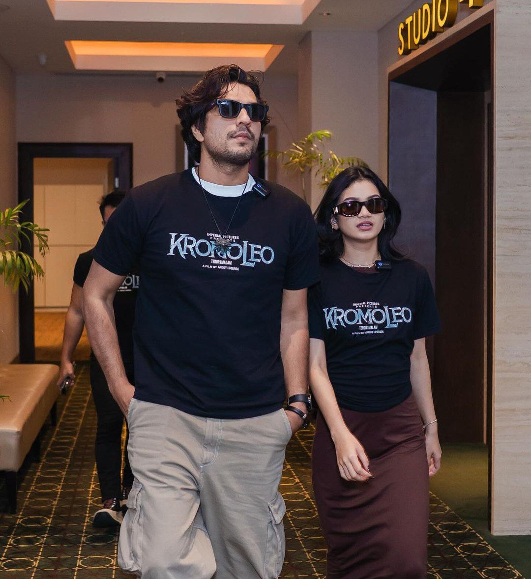 Ratu Sofya dan Cornelio Sunny, yang digadang-gadang memiliki hubungan.