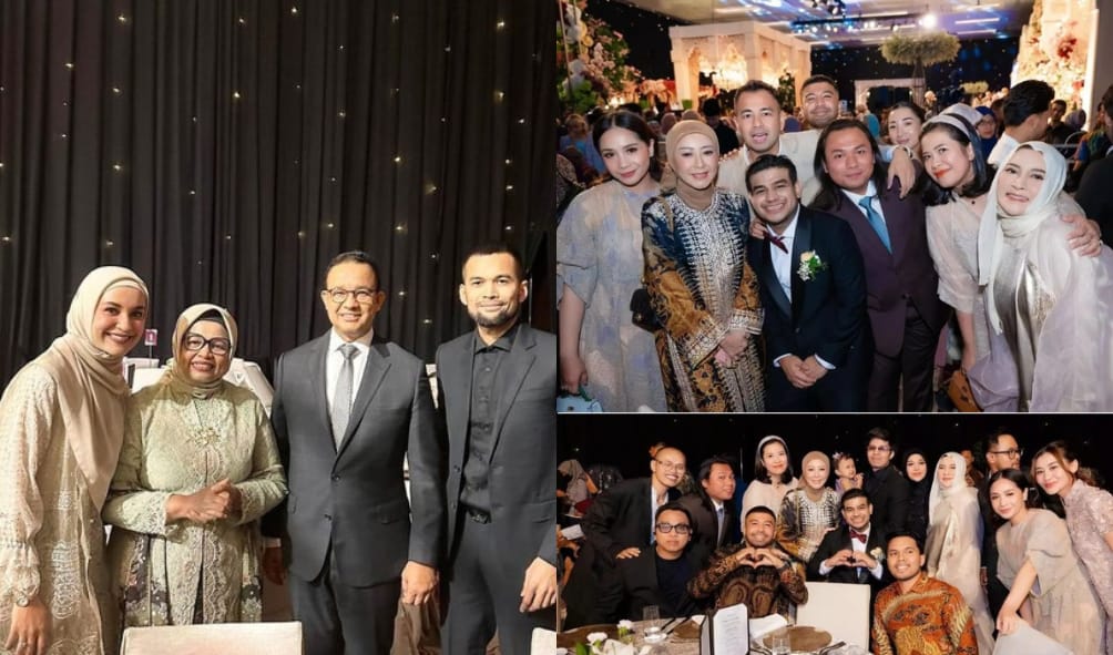Momen Tamu Undangan  yang Hadir di Acara Ngunduh Mantu Yislam dan Miskah