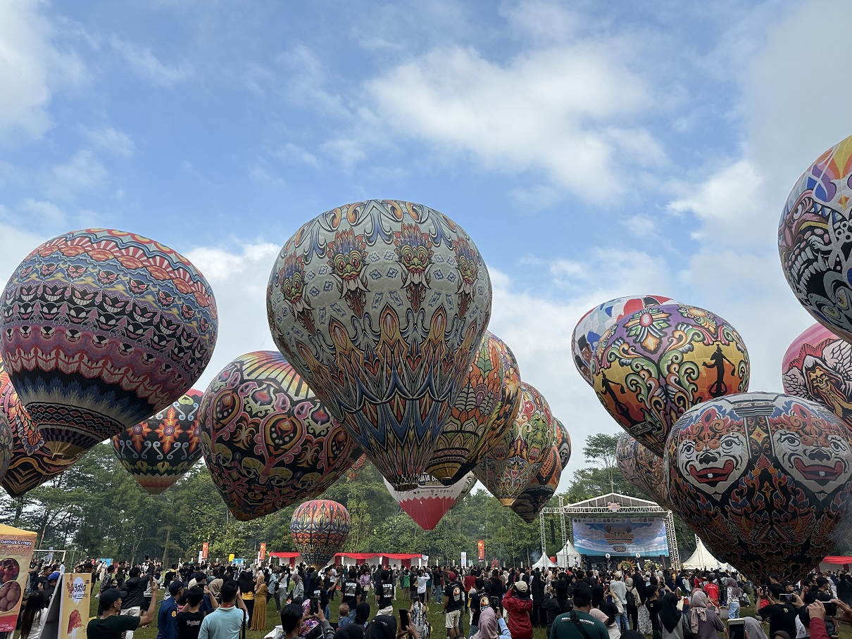 Java Ballon Atraction yang digelar tiap tahun menjadi ikon Kabupaten Wonosobo.