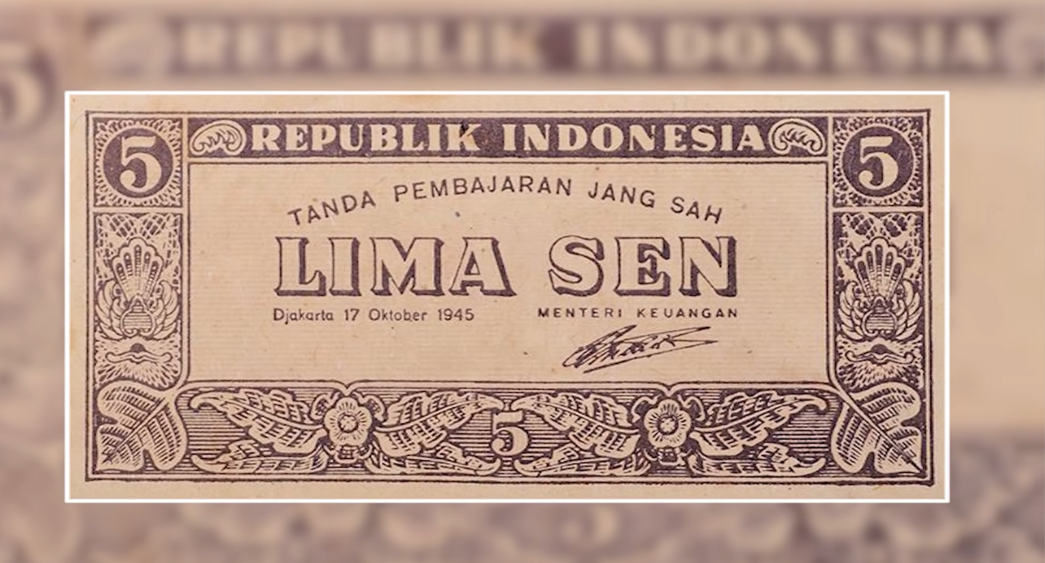 ORI sebagai mata uang negara Indonesia pertama