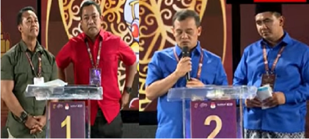 Debat perdana Pemilihan Gubernur Jawa Tengah (Pilgub Jateng) berlangsung di Marina Convention Center (MCC).