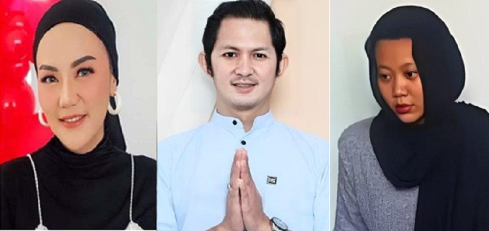 Selebgram Siti Septi Ariyanti, Bimo Aryo Tejo, dan Maela Asila.