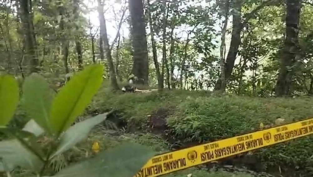 Lokasi korban pecinta alam Alaika Nugraha Abdillah ditemukan tewas di Taman Hutan Raya (Tahura) Raden Soerjo, Pacet, Mojokerto, Jawa Timur, Minggu (3/11/2024).