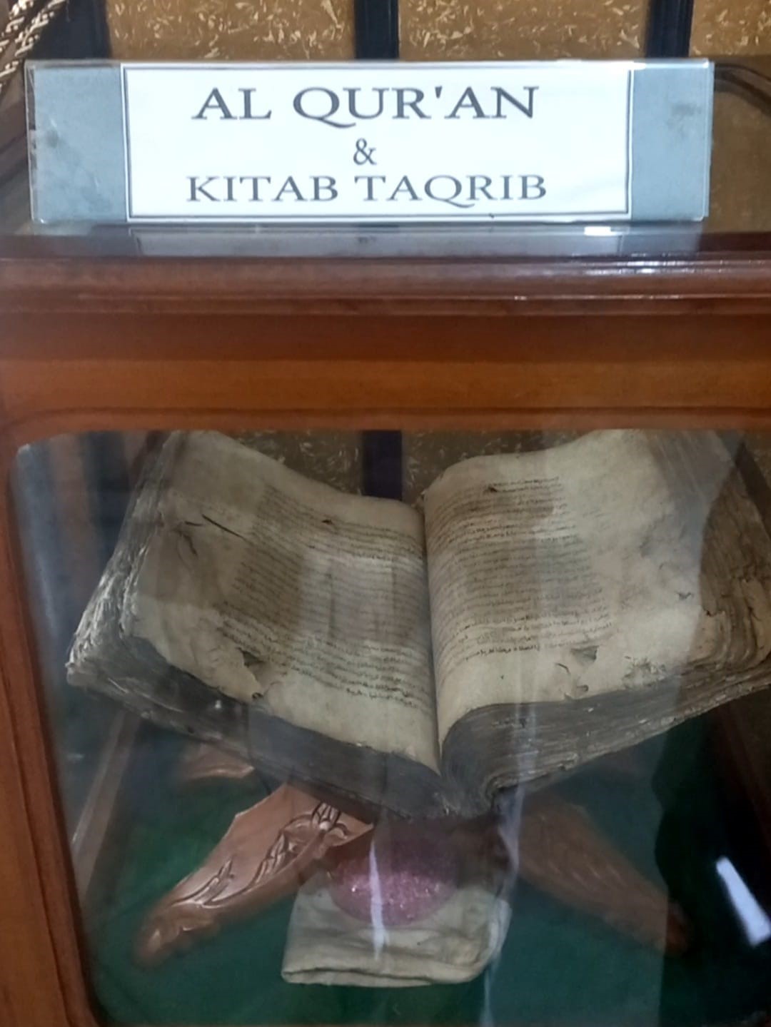 Buku taqrib milik Pangeran Diponegoro