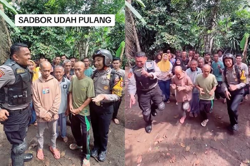 Pak Bhabin Bagikan Momen Kebebasan Gunawan Sadbor, Ikut Joged &ldquo;Ayam Patuk&rdquo;