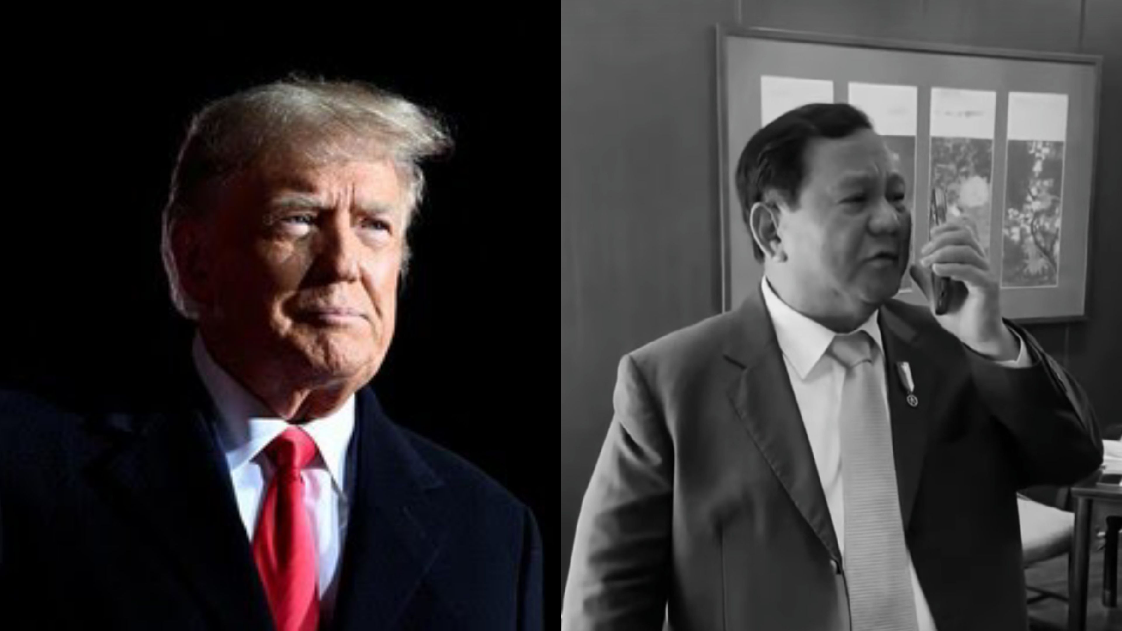 Presiden Prabowo Subianto berbincang hangat dengan Presiden AS Donald Trump via telepon