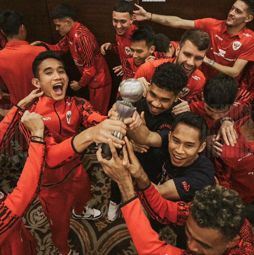 Serunya sambut kemenangan Timnas Futsal Indonesia.