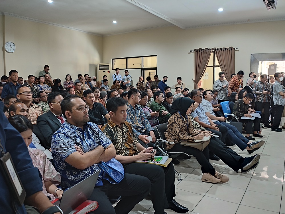 Para kreditur PT Sritex menghadiri rapat pertama di Pengadilan Negeri Semarang Rabu (13/11/2024).