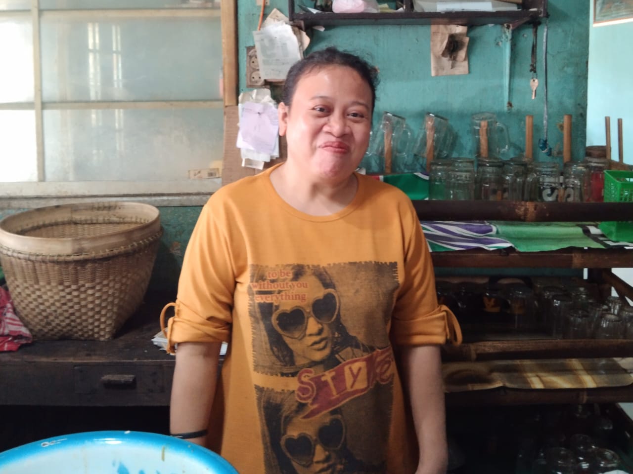 Siti Aisyah, pemilik Warung Makan Mbok Tu merupakan generasi ketiga.