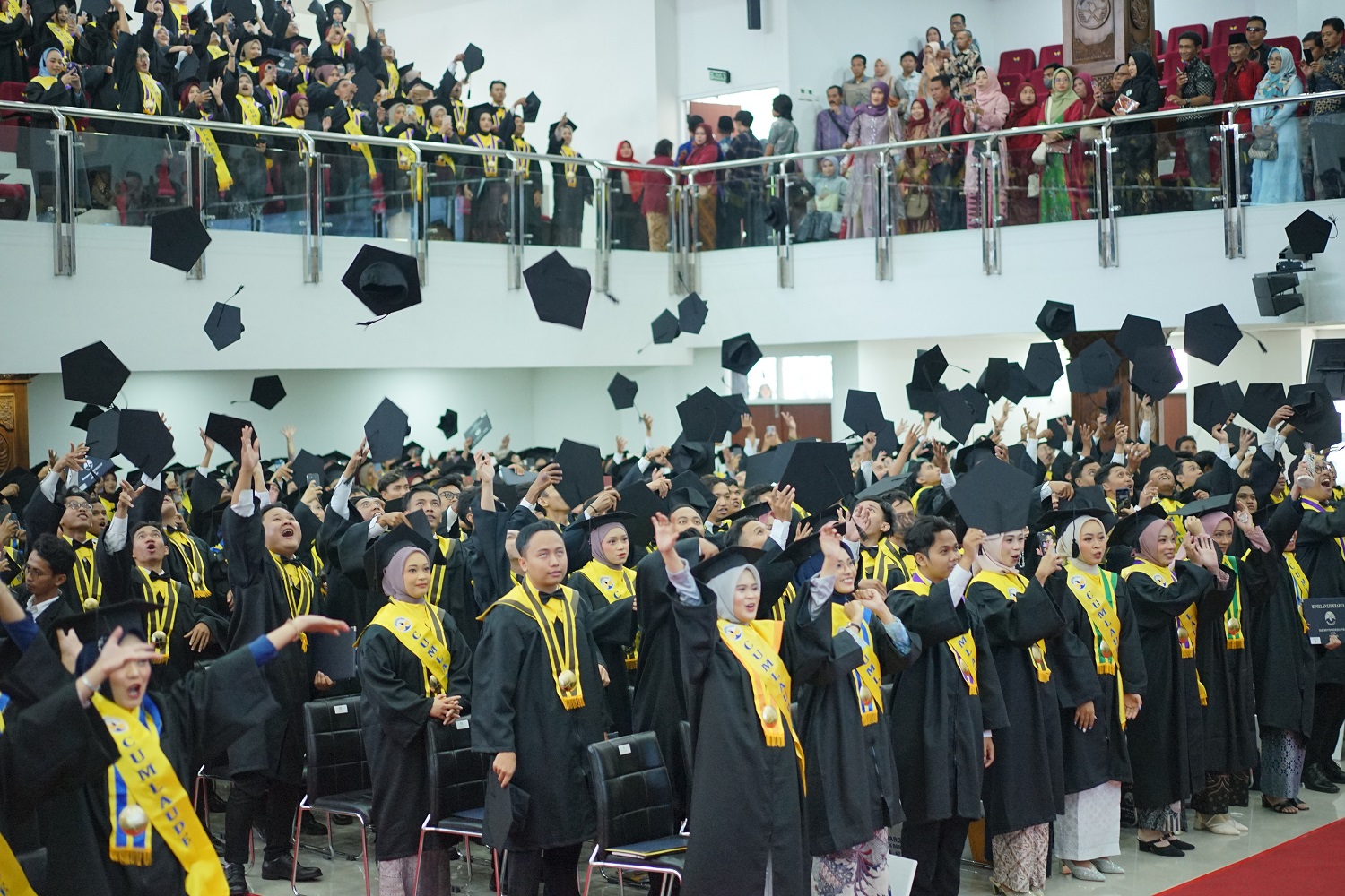 Untidar menggelar wisuda yang diikuti 868 wisudawan di gedung HR Suparsono, Sabtu (30/11/2024).