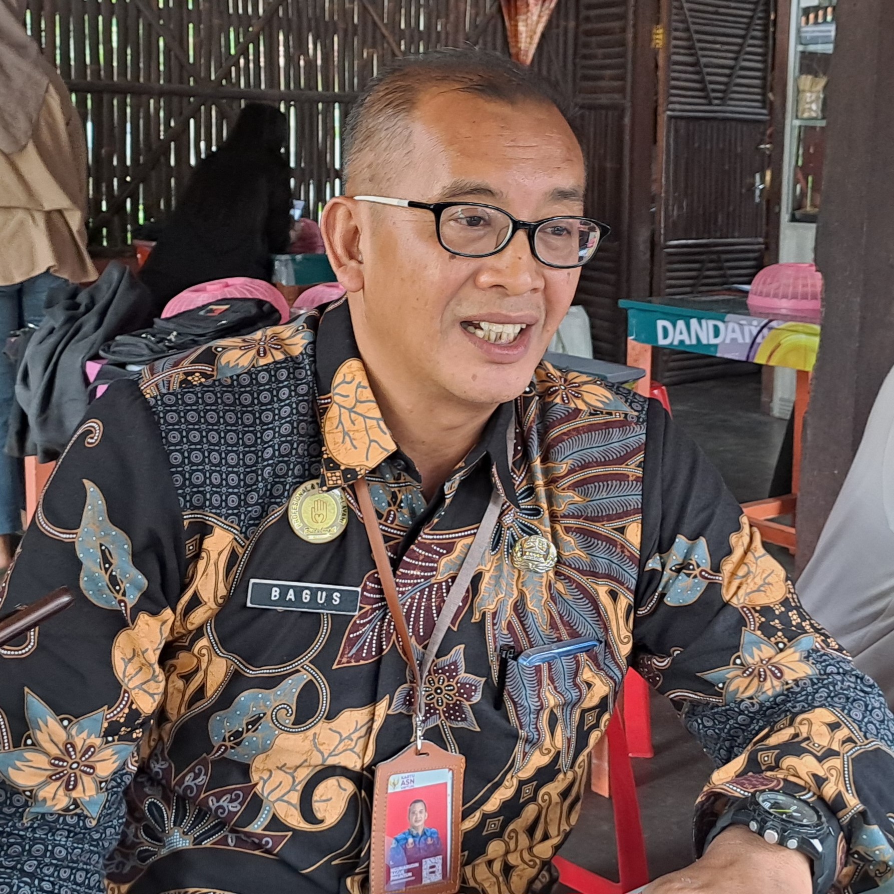 Kepala Dindukcapil Temanggung Bagus Pinuntun.