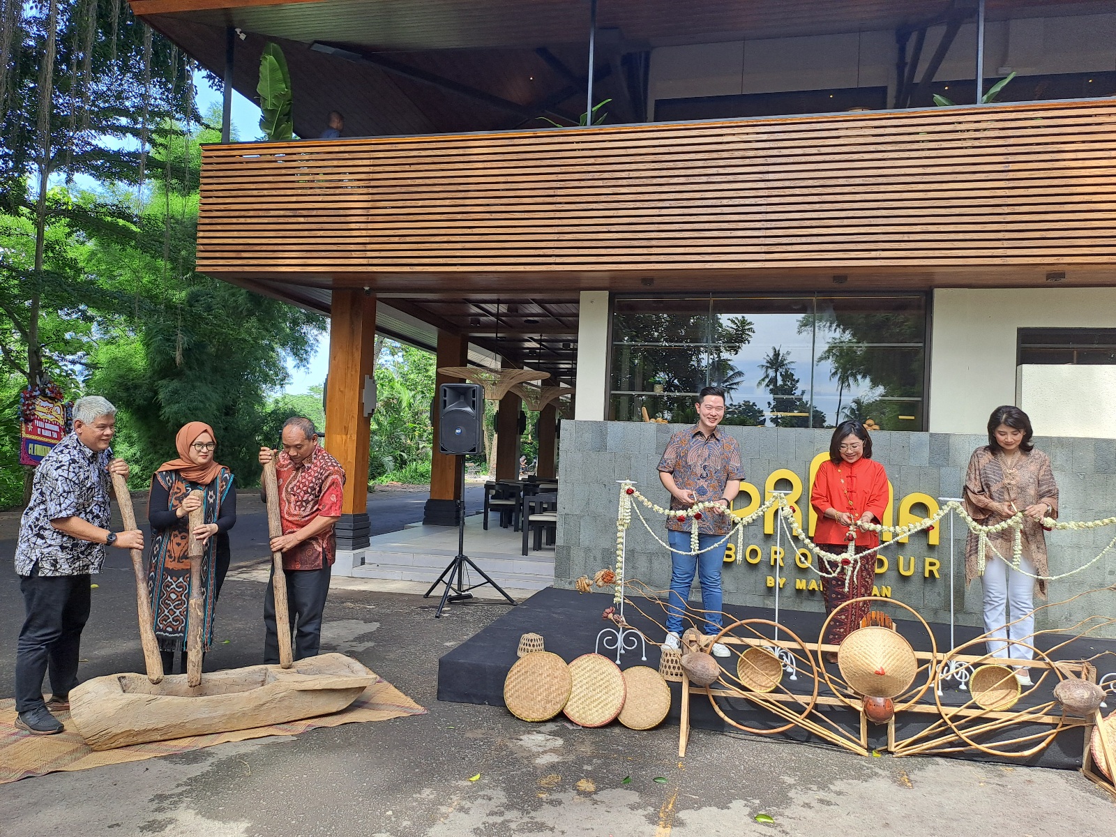 Launching Prana Borobudur  Jumat (13/12/2024) di kompleks Taman Wisata Candi Borobudur.