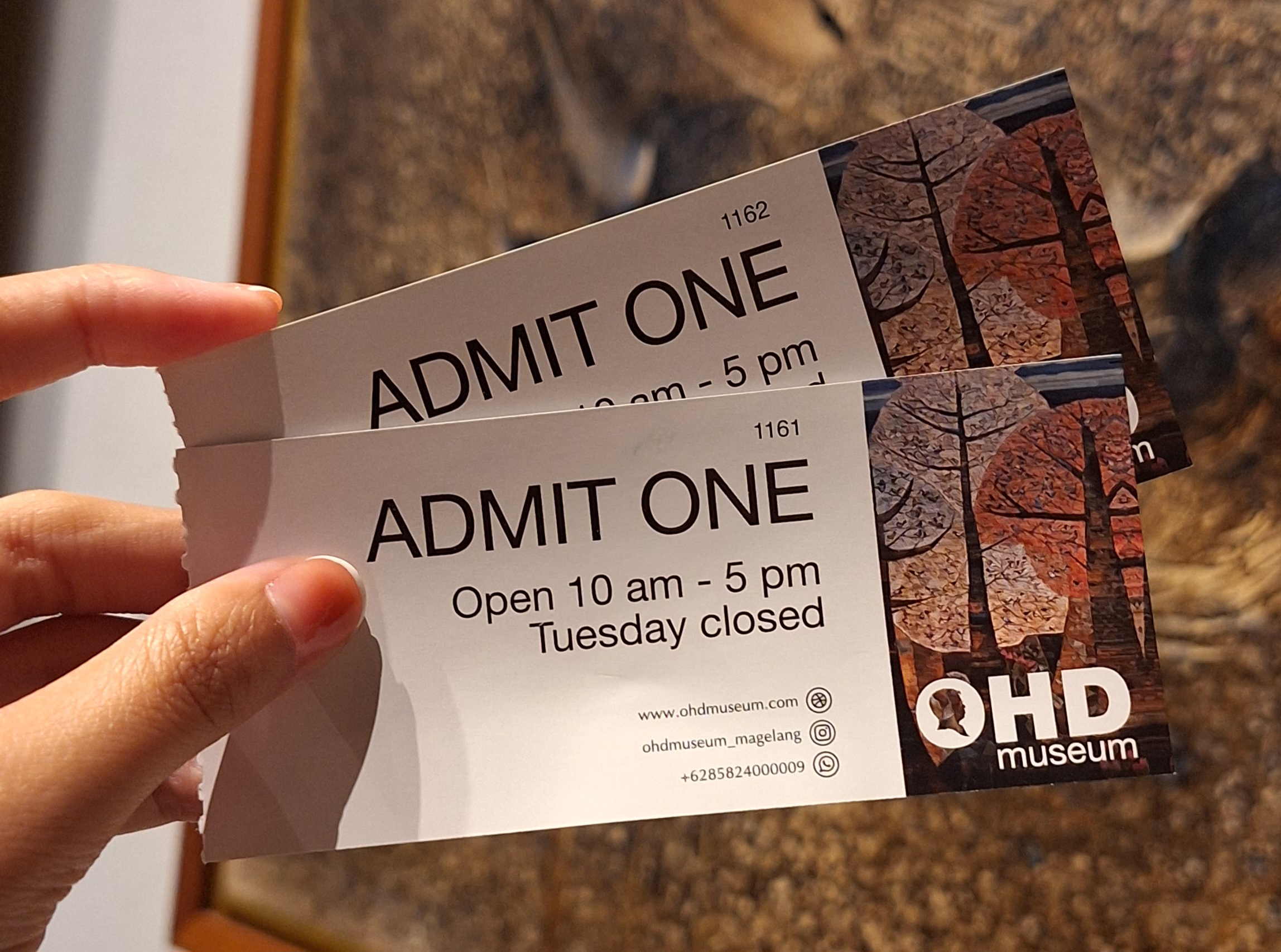 Tiket masuk OHD Museum magelang