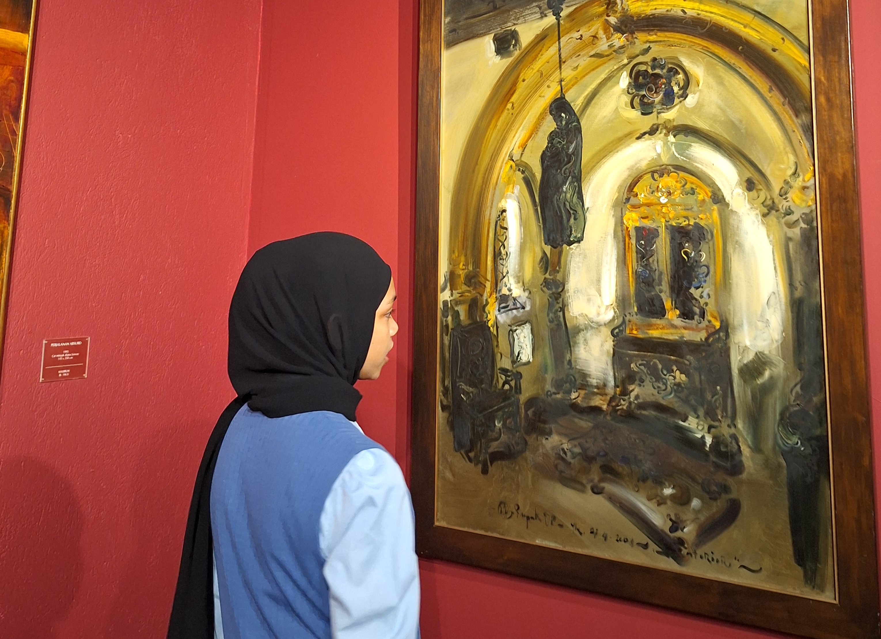 Salah satu sudut di dalam museum OHD